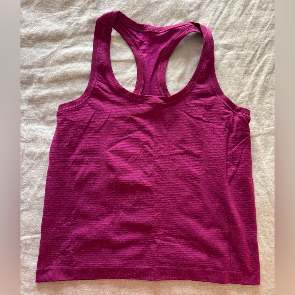 lululemon athletica Magenta Tank Top